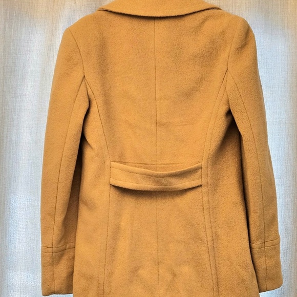 Vintage S by Searle Womens Camel Color Cashmere Short Coat Jacket Small - Picture 2 of 4